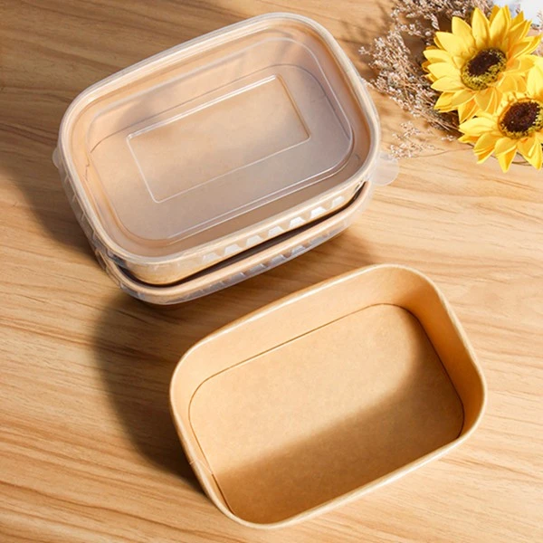 Rectangle Kraft Salad Bowl